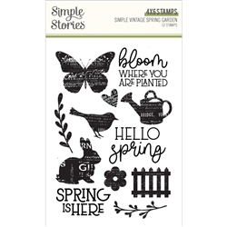 Simple Stories - Simple Vintage Spring Garden Stamp Set