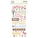 Simple Stories - Simple Vintage Spring Garden Foam Stickers