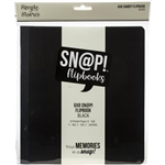 Simple Stories - Sn@p Flipbook 6"X8" Black
