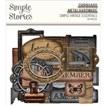 Simple Stories - Simple Vintage Essentials Chipboard Bits & Pieces 78/Pkg