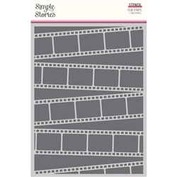 Simple Stories - Simple Vintage True Colors 6X8 Stencil Film Strips