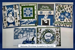 Scrap Shotz Card Kit - Welcome Winter