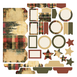 Simply Stated Design - Plaid Christmas Essentials Ephemera