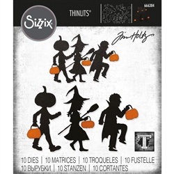Sizzix Tim Holtz - Thinlits Dies Halloween Night