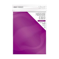 Tonic - Mirror Cardstock 8.5X11 Satin Effect Purple Mist (5 sheets)