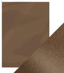 Tonic - Pearlescent Cardstock 8.5X11 Glazed Chestnut (5 sheets)