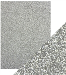 Tonic - Glitter Cardstock 8.5X11 Silver Screen (5 sheets)