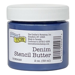 The Crafter's Workshop - Stencil Butter  Denim (2 oz)