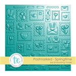 Taylored Expressions - 3D Embossing Folder, Postmarked Springtime