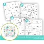 Taylored Expressions - Layering Stencil, Postmarked Springtime