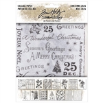 Tim Holtz - Idea-Ology Collage Paper Christmas 2024