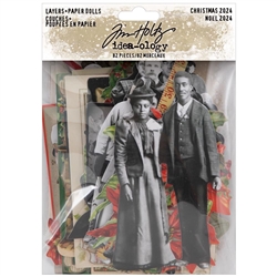 Tim Holtz - Idea-Ology Paper Dolls + Layers Christmas 2024