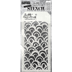 Tim Holtz - Stampers Anonymous Layered Stencil 4.125"X8.5 Brush Arch