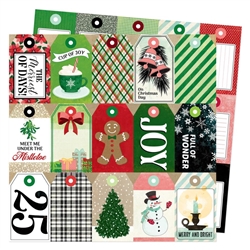 Vicki Boutin - Evergreen & Holly Double-Sided Cardstock 12X12  Merriest Days