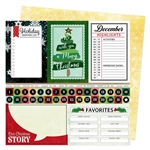 Vicki Boutin -  Evergreen & Holly Double-Sided Cardstock 12X12  December Highlights