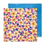 Vicki Boutin - Sweet Rush Double-Sided Cardstock 12X12  Floral Notes