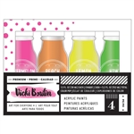 Vicki Boutin - *PRE-ORDER* Mixed Media Acrylic Paint 4/Pkg Neon