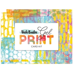 Vicki Boutin - *PRE-ORDER* Mixed Media Gel Plate Card Kit