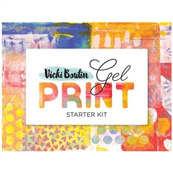 Vicki Boutin - *PRE-ORDER* Mixed Media Gel Plate Starter Kit