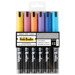 Vicki Boutin - Mixed Media Paint Markers 12/Pkg