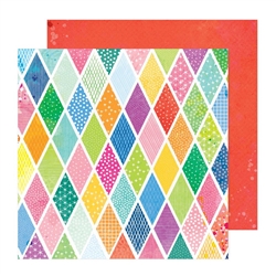 Vicki Boutin - Bold & Bright Double-Sided Cardstock 12X12 Diamonds