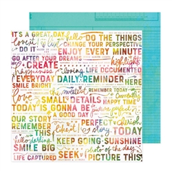 Vicki Boutin - Bold & Bright Double-Sided Cardstock 12X12 Daily Reminder