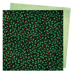 Vicki Boutin -   Peppermint Kisses Double-Sided Cardstock 12X12 Holly Jolly