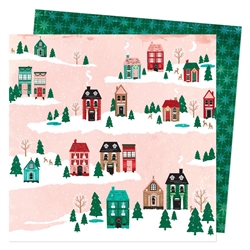 Vicki Boutin -   Peppermint Kisses Double-Sided Cardstock 12X12 Around Town
