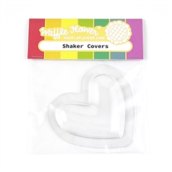 Waffle Flower - Shaker Cover - Puffy Heart 3/Pk