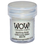 Wow! Embossing Powder Sparkling Snow Glitter 15 ml