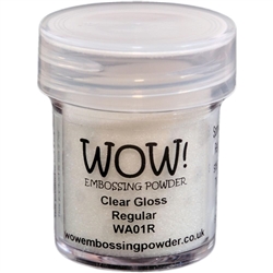 Wow! Embossing Powder Clear Gloss  15 mL