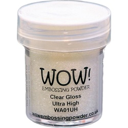 Wow! Embossing Powder Clear Gloss Ultra High 15 ml