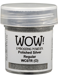 Wow! Embossing Powder Polished Silver Regular 15 ml