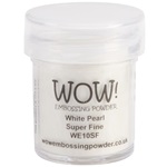 Wow! Embossing Powder Super Fine White Pearl