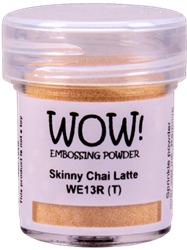 Wow! Embossing Powder Skinny Chai Latte 15 ml