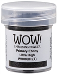 Wow! Embossing Powder Ultra High Ebony 15 ml