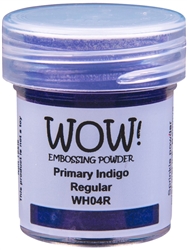 Wow! Embossing Powder Primary Indigo - Regular 15 ml