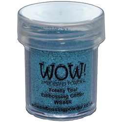 Wow! Embossing Powder Totally Teal Embossing Glitter 15 ml