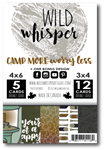 Wild Whisper Designs - Camp More, Worry Less Card Pack