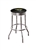 Bar Stool 29" Tall Chrome Finish Retro Style Backless Stool Featuring the Jacksonville Jaguars NFL Team Logo Decal on a Black Vinyl Covered Swivel Seat Cushion