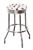 Bar Stool 24" or 29" Tall Featuring a Buckeyes Football Team Logo Fabric Covered Swivel Seat Cushion