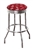 Bar Stool 24" or 29" Tall Featuring a Sooners Football Team Logo Fabric Covered Swivel Seat Cushion