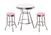 barstools chrome table black white round bar stools stool swivels foot rest ring cushion seat cave man chair chairs diner metal dining finish pad padded pub pubstools restaurant