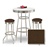 barstools chrome table black white round bar stools stool swivels foot rest ring cushion seat cave man chair chairs diner metal dining finish pad padded pub pubstools restaurant