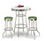 barstools chrome table black white round bar stools stool swivels foot rest ring cushion seat cave man chair chairs diner metal dining finish pad padded pub pubstools restaurant