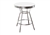 barstools chrome table black white round bar stools stool swivels foot rest ring cushion seat cave man chair chairs diner metal dining finish pad padded pub pubstools restaurant