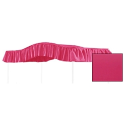 Full Size Hot Pink Solid Canopy Fabric Top for an Existing Canopy Bed Frame