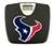 Black Finish Digital Scale Round Toilet Seat w/Houston Texans NFL Logo
