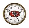 New Clock w/ San Francisco 49ers NFL Team Logo