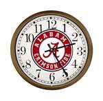 New Clock w/ Alabama Crimson Tide NCAA Team Logo